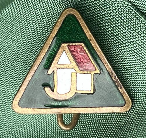 Youth hostel association - hostel, badge