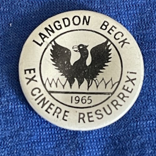 Youth hostel pin badge langdon - hostel,