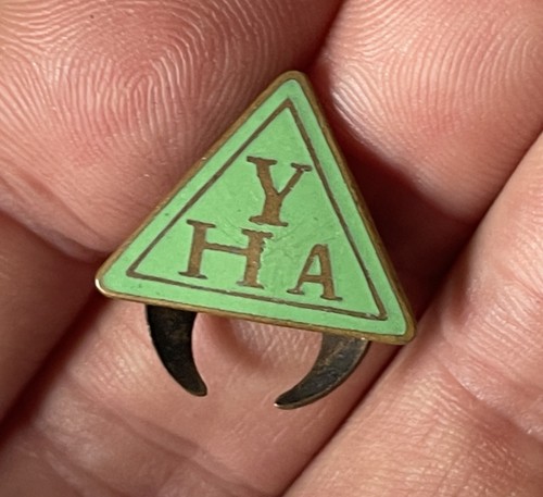 Vintage brass enamel youth - vintage,