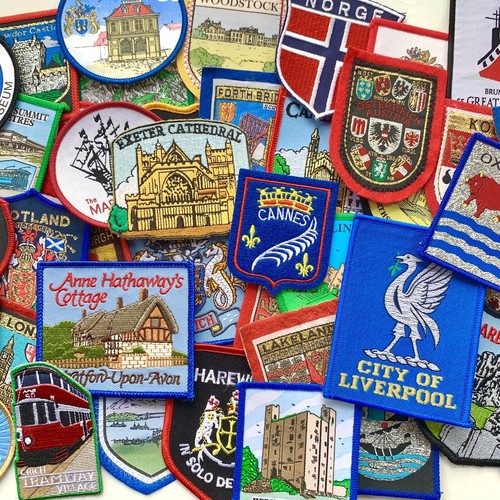 Souvenir cloth patches - patches, /