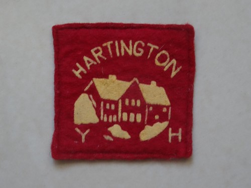 Hartington felt badge - hartington, yh